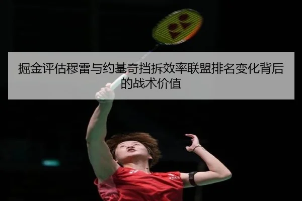 掘金评估穆雷与约基奇挡拆效率联盟排名变化背后的战术价值